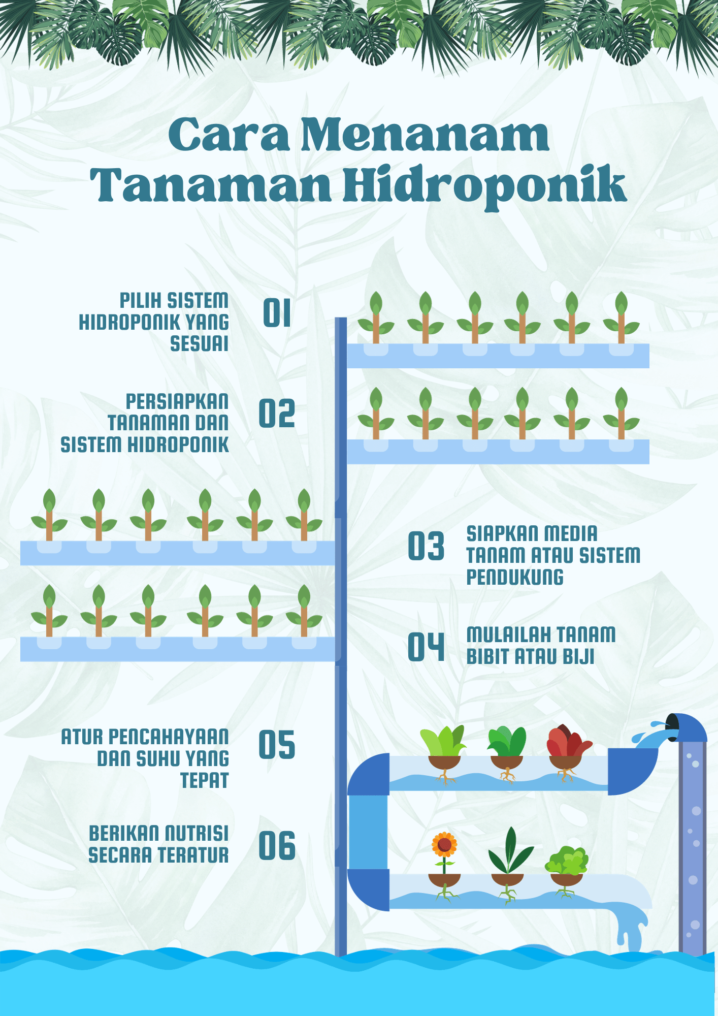 Bercocok Tanam Dengan Memakai Teknologi Hidroponik