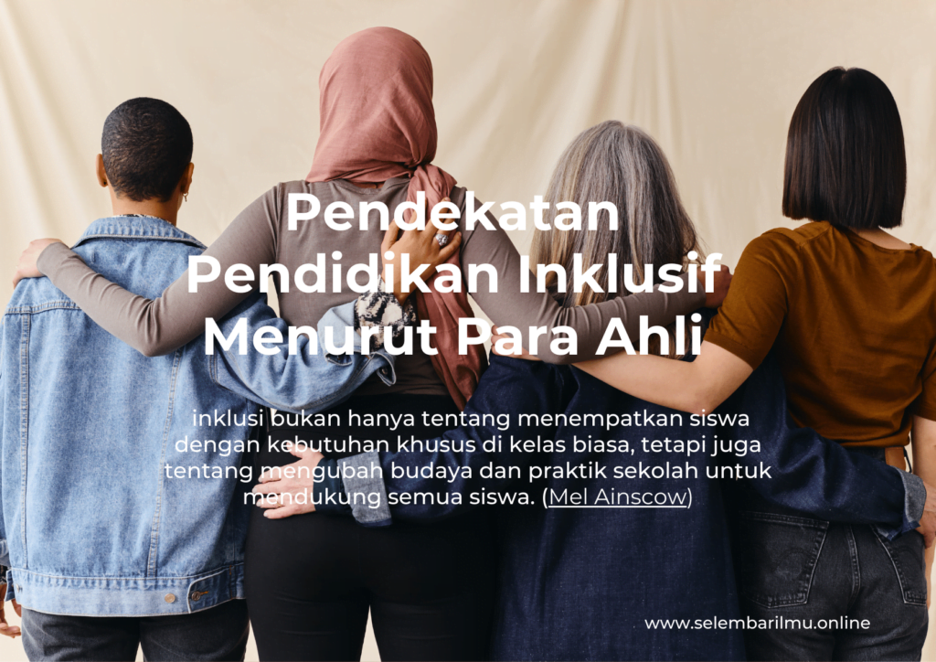 Modern social media marketing experts facebook post Konsep Pendidikan Inklusif: Pandangan Para Ahli dan Implikasinya - Sobat OPS