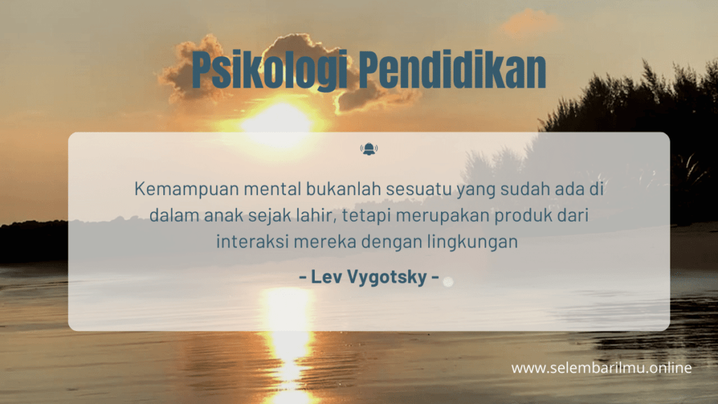Konsep Dasar Psikologi Pendidikan 1 Mengenal Konsep Dasar Psikologi Pendidikan - Sobat OPS